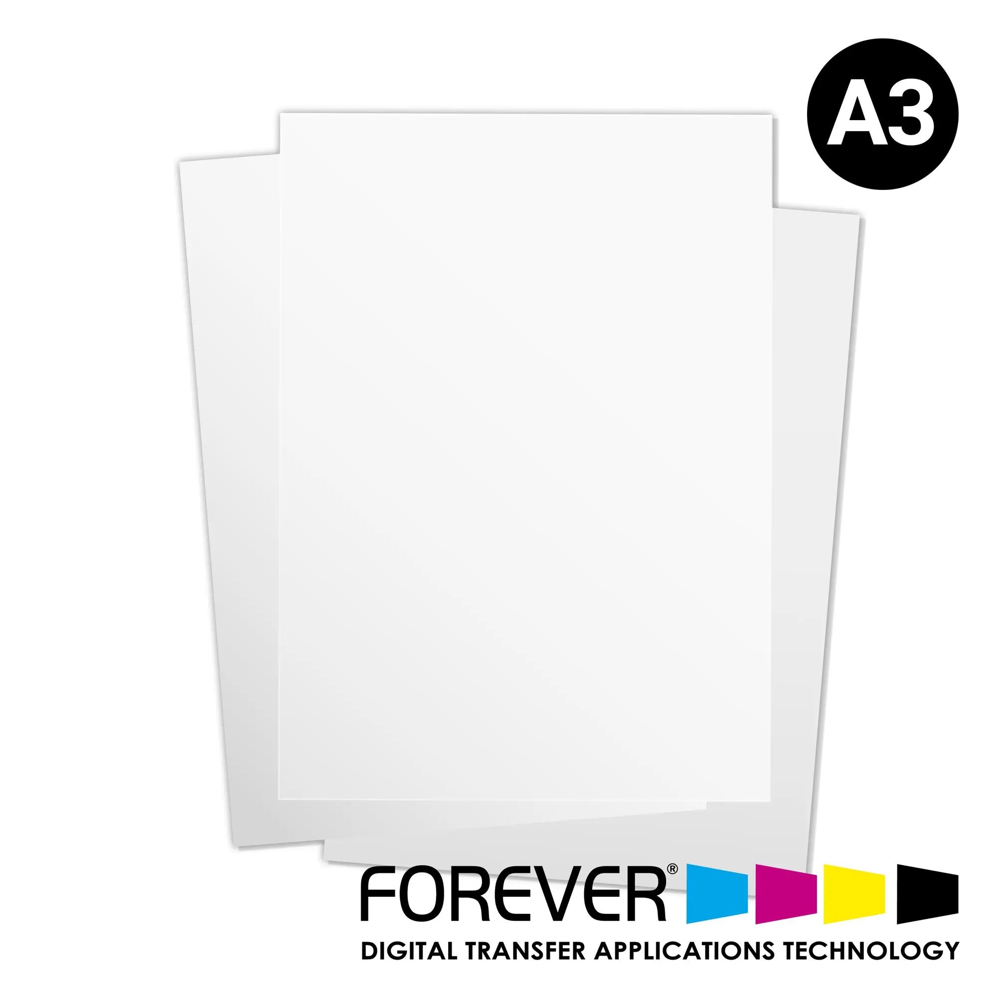 Feuille de transfert DTF Premium Matt (Instant Peel), diverses Formats