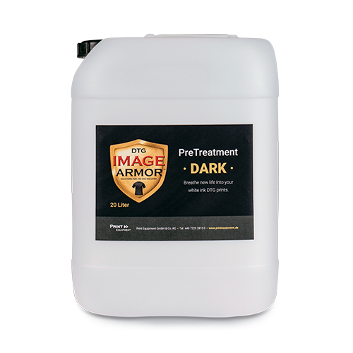 Fluide de prétraitement Image Armor™ DARK, pour textiles foncés, diverses quantités de remplissage