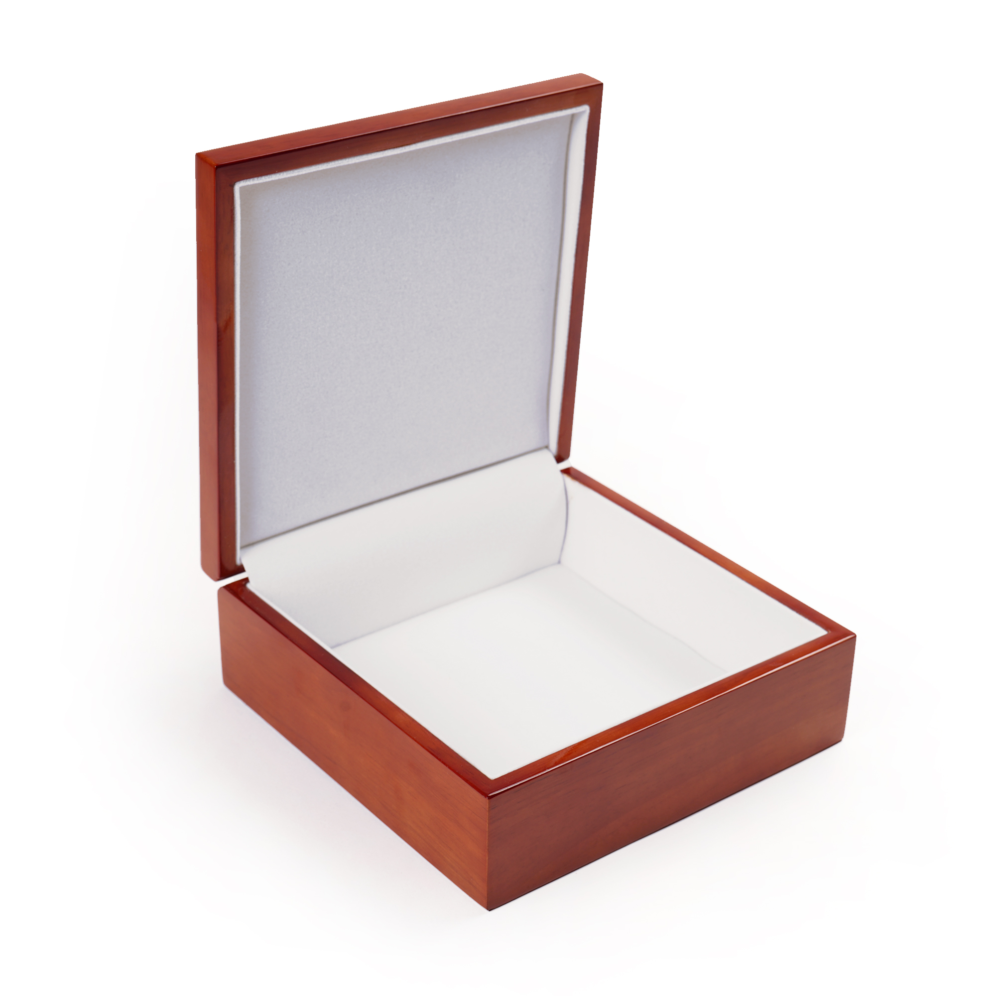 Boîte cadeaux roux, taille 180 x 180 x 72,5 mm, Carrelage 152 x 152 mm y compris, 24 pcs./carton