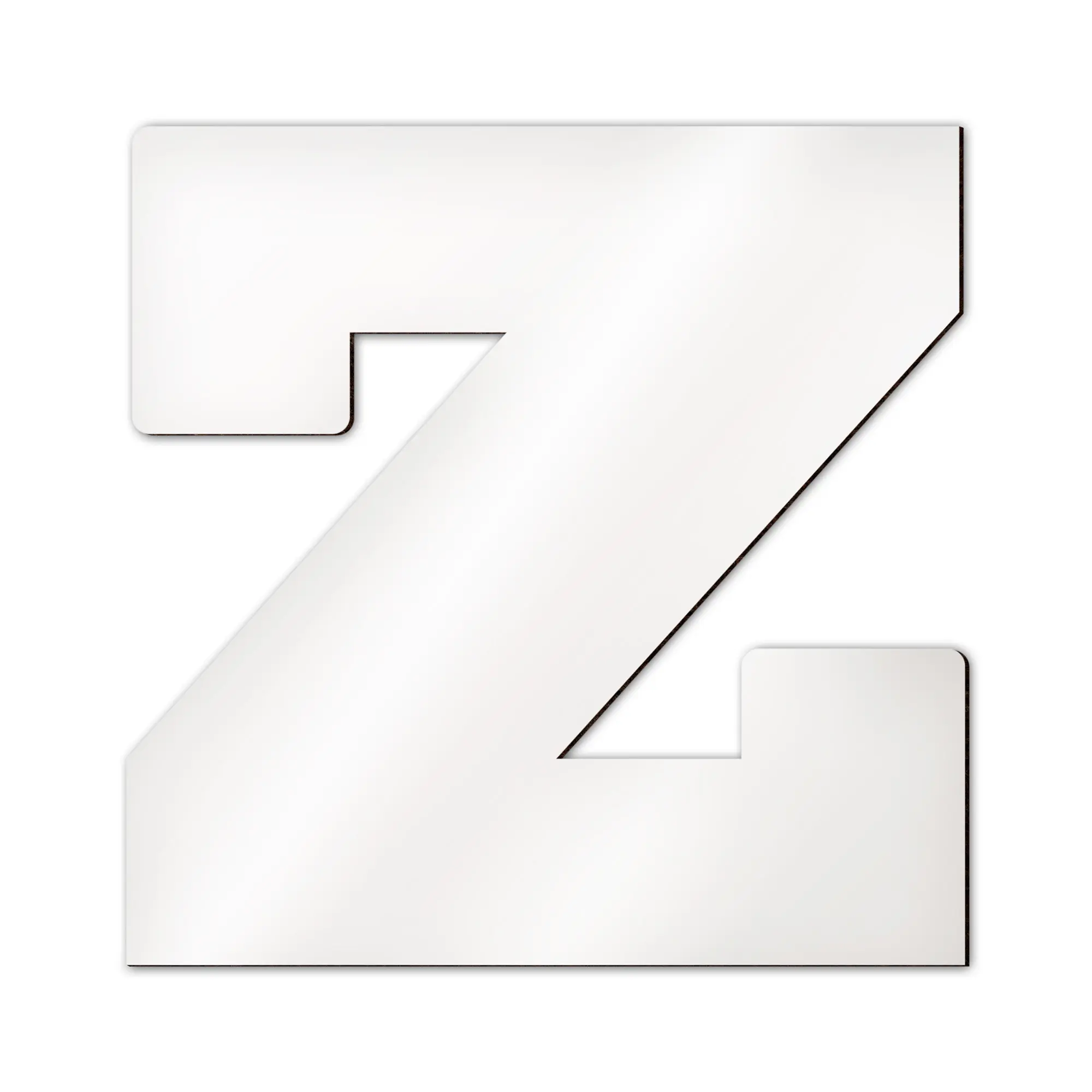 Sublistar® MDF Letters and Symbols, Height 14 cm, 3 mm thickness, 100 pcs./carton