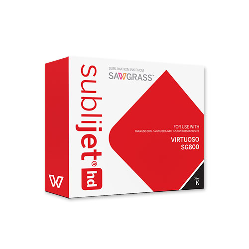 SubliJet HD for Virtuoso SG-800, 68 ml/75 ml cartridges, various colours