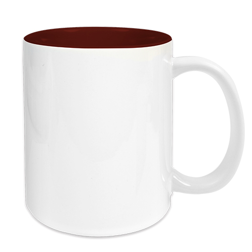 Ceramic mug TWO TONES 11oz, Sublistar®-Coating, various colours