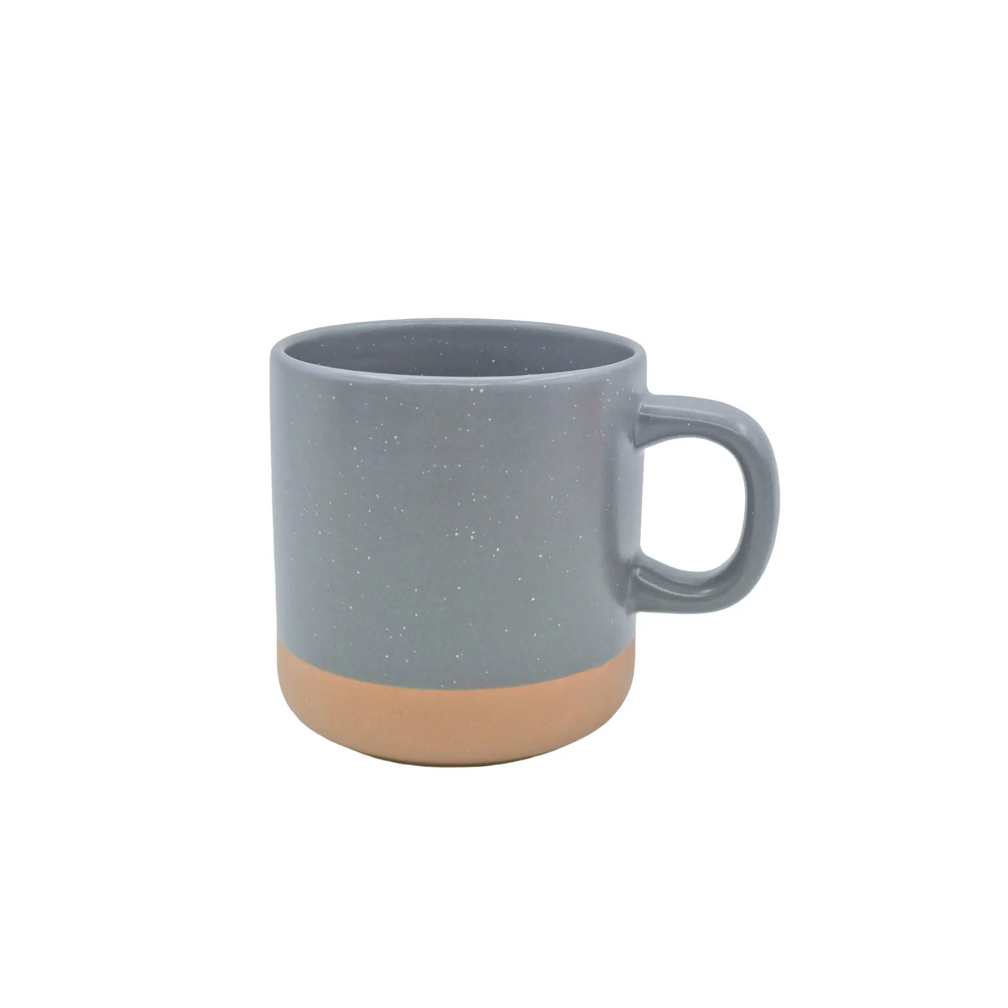 Vintage clay mug MIKE for laser engraving, with brown base, hand wash recommended, 36 pcs./carton