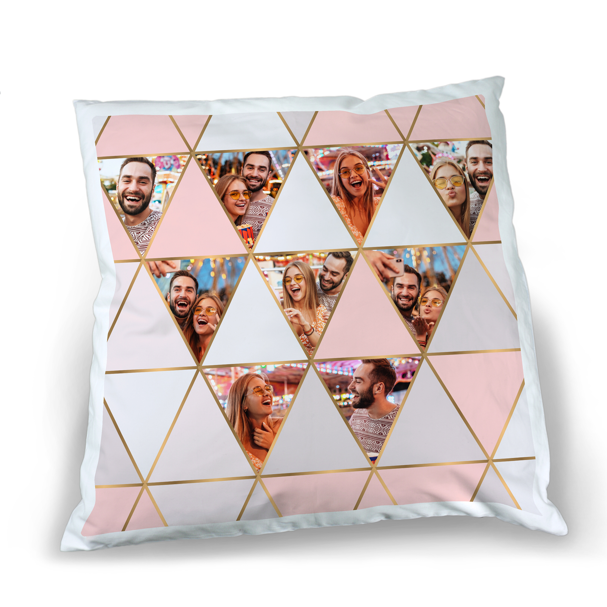 Housse de coussin blanc en 100% coton, diverses tailles