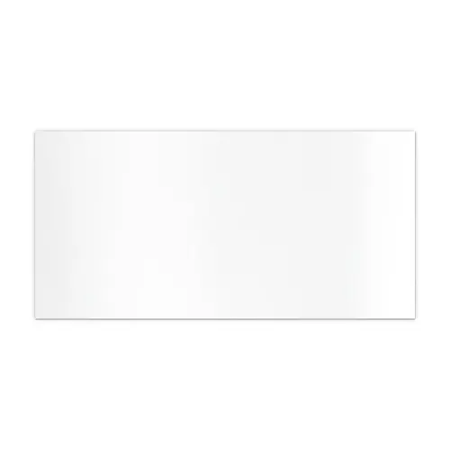 UNISUB Kunststoff Plattenware, Größe 290 x 590 x 2,29 mm, Einseitig bedruckbar, Weiß-matt