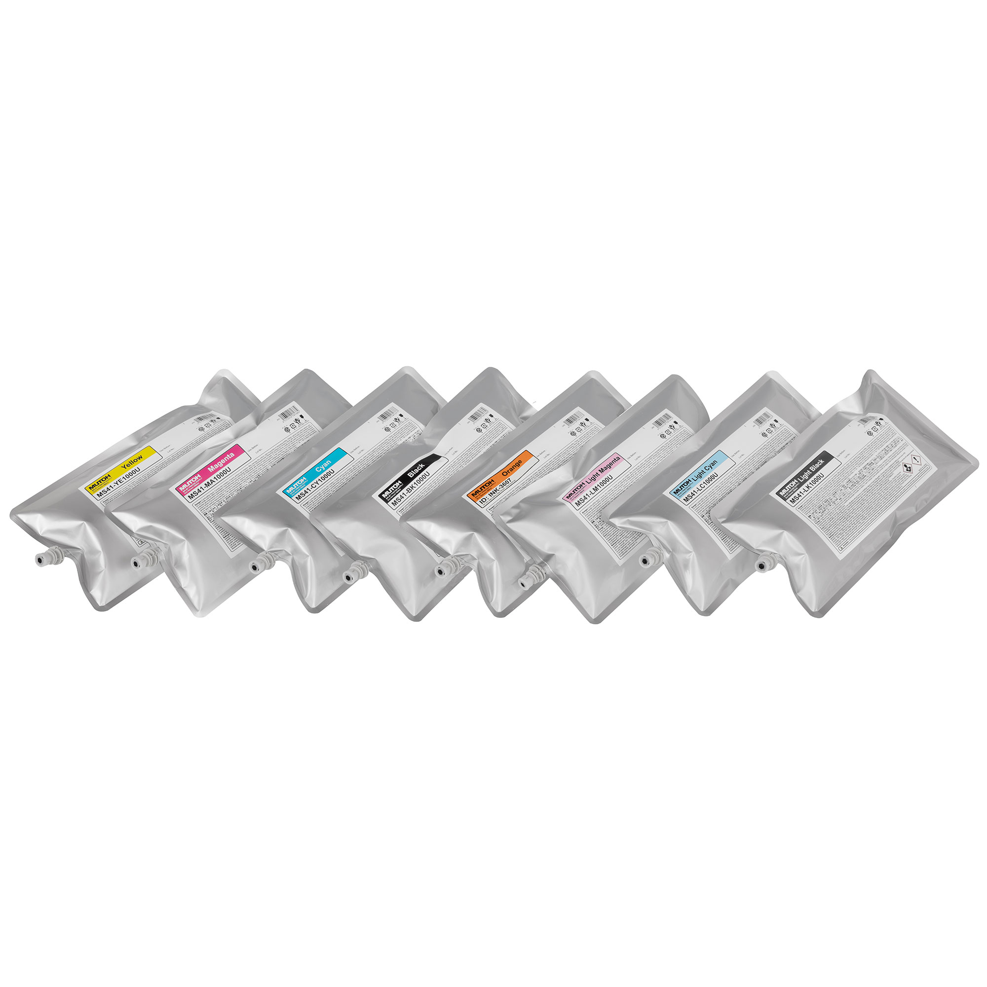 MS41 Eco Solvent Ink für XpertJet 1682, div. Farben, 1.000-ml-Beutel