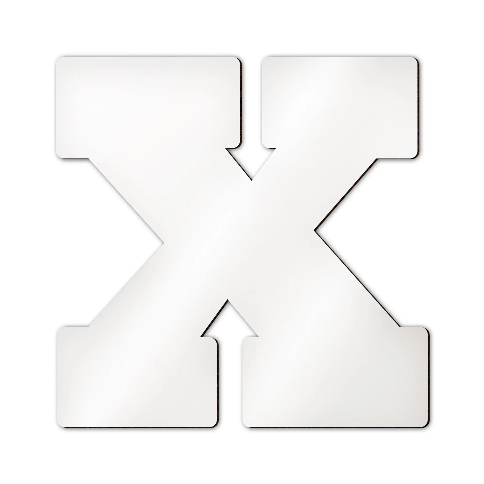 Sublistar® MDF Letters and Symbols, Height 14 cm, 3 mm thickness, 100 pcs./carton