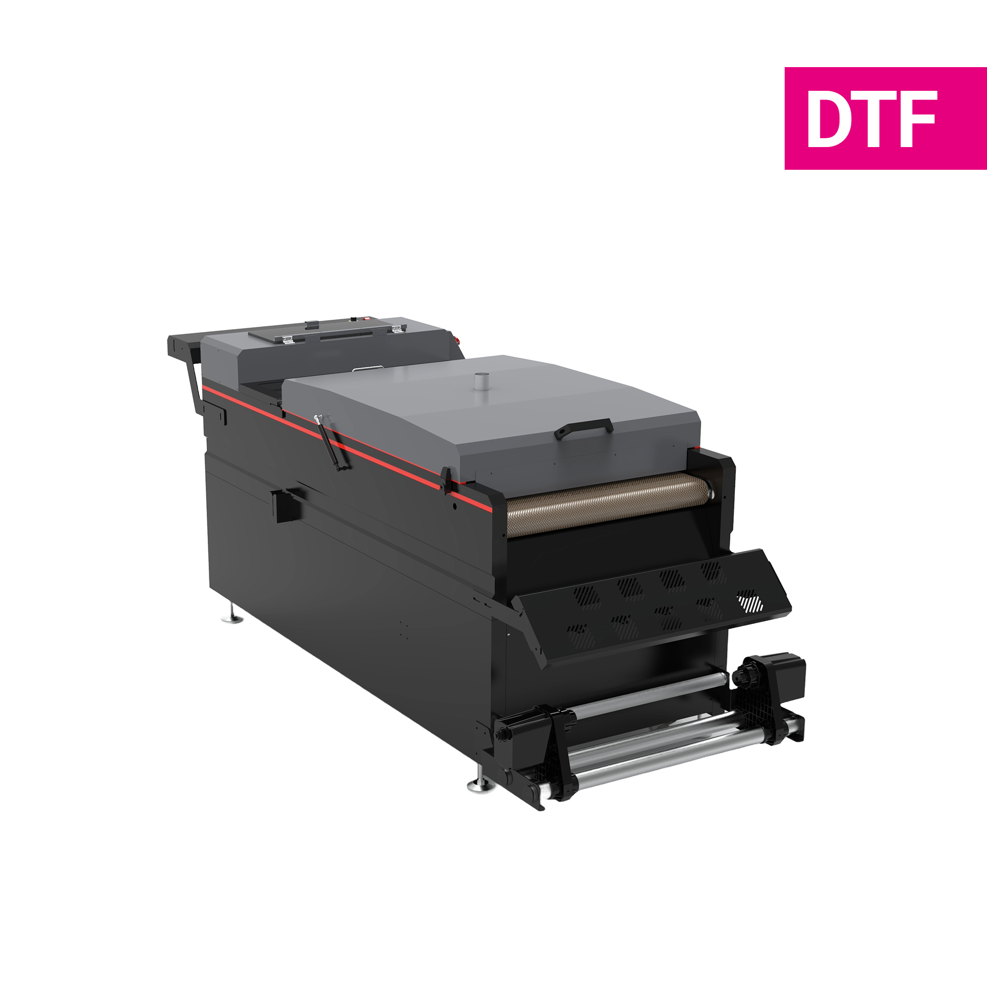 Unité de fusion DTF PE600-PRO, highspeed, pour l'application d’adhésif thermofusible et le séchage