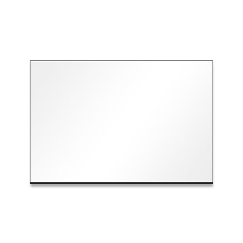 ChromaLuxe panneau mural blanc brilliant 200 x 300 x 16 mm, couleur du cadre noir, 8 pcs./carton