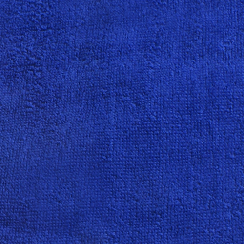 Serviette en coton avec bordure polyester, diverses couleurs et tailles