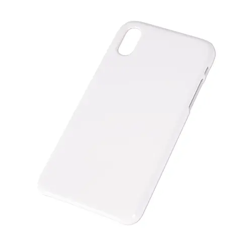 3D Premium Cover für Galaxy und iPhone, Farbe Weiß-glänzend und Farbe Weiß-matt