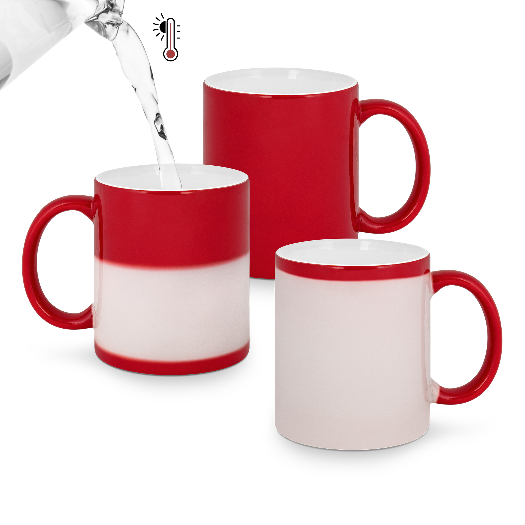 Tasse changement couleur modèle CC, 11oz, diverses couleurs