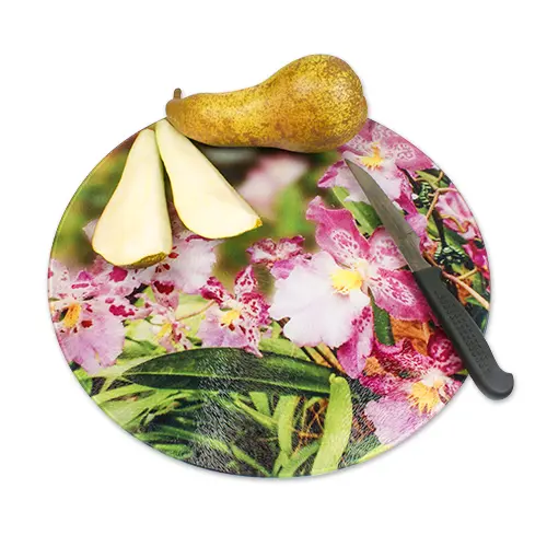 Glas-Schneidebrett, div. Größen