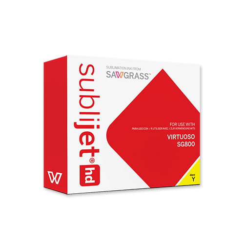 SubliJet HD for Virtuoso SG-800, 68 ml/75 ml cartridges, various colours