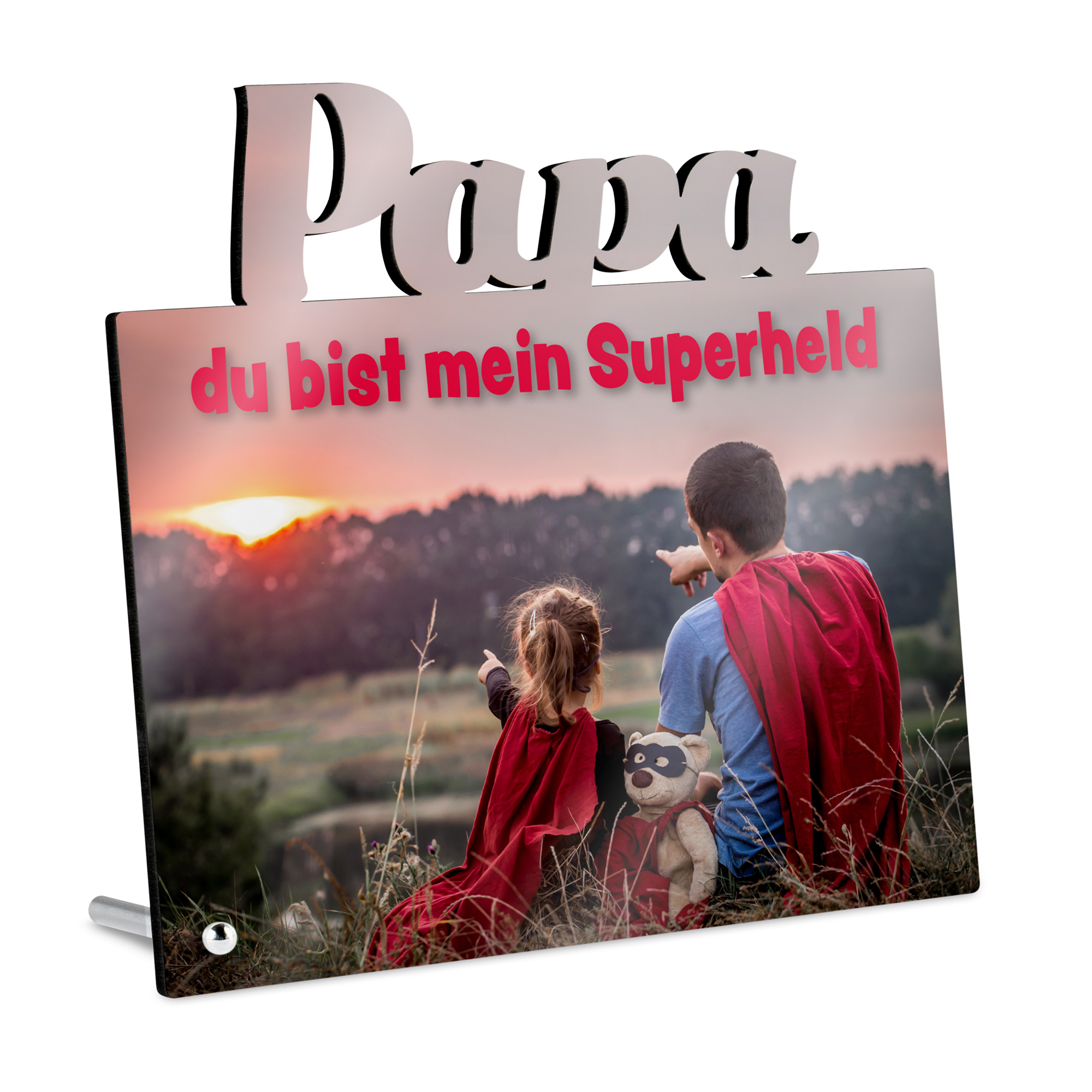 Sublistar® MDF Emo-Frame Papa, inkl. 1 Metallstift, 6 mm stark