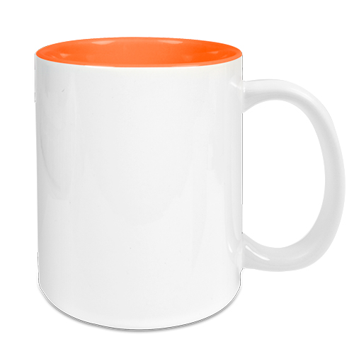 Ceramic mug TWO TONES 11oz, Sublistar®-Coating, various colours