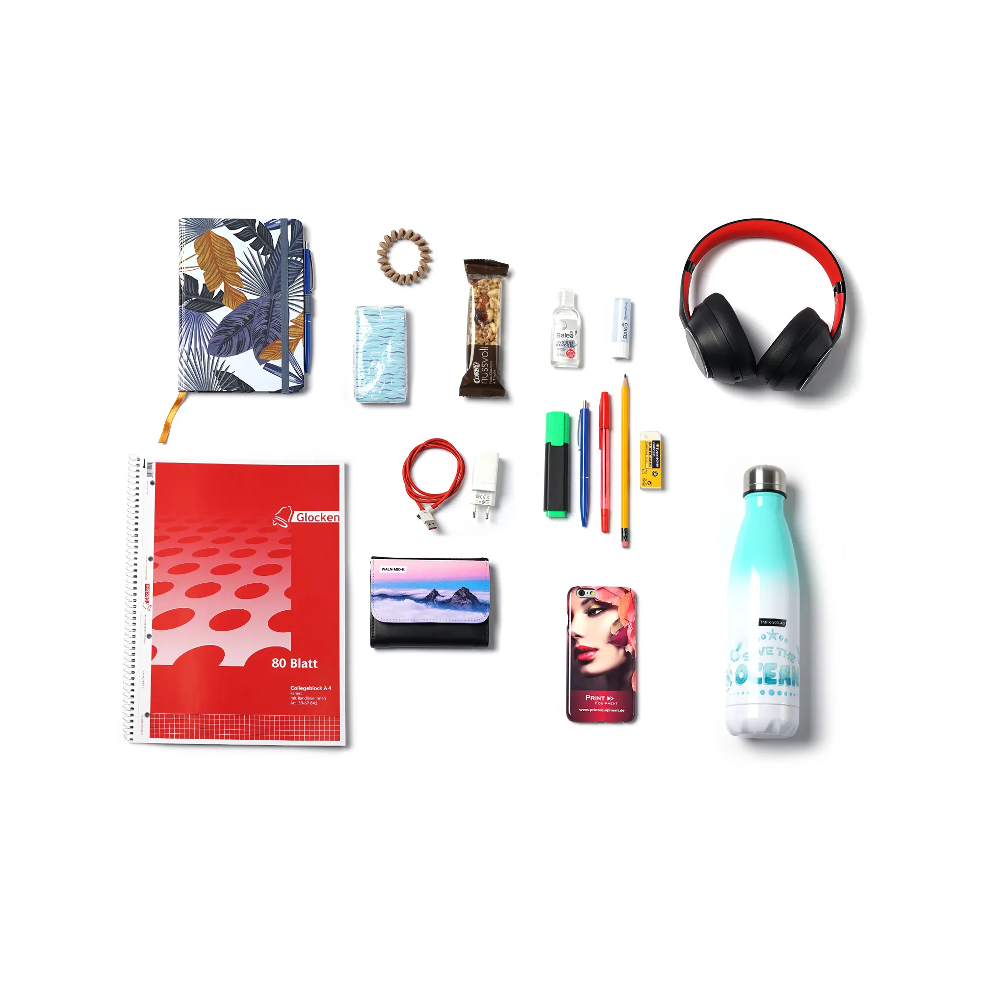 Sublistar® Schultertasche VENEDIG mit wechselbarer Frontlasche, div. Farben