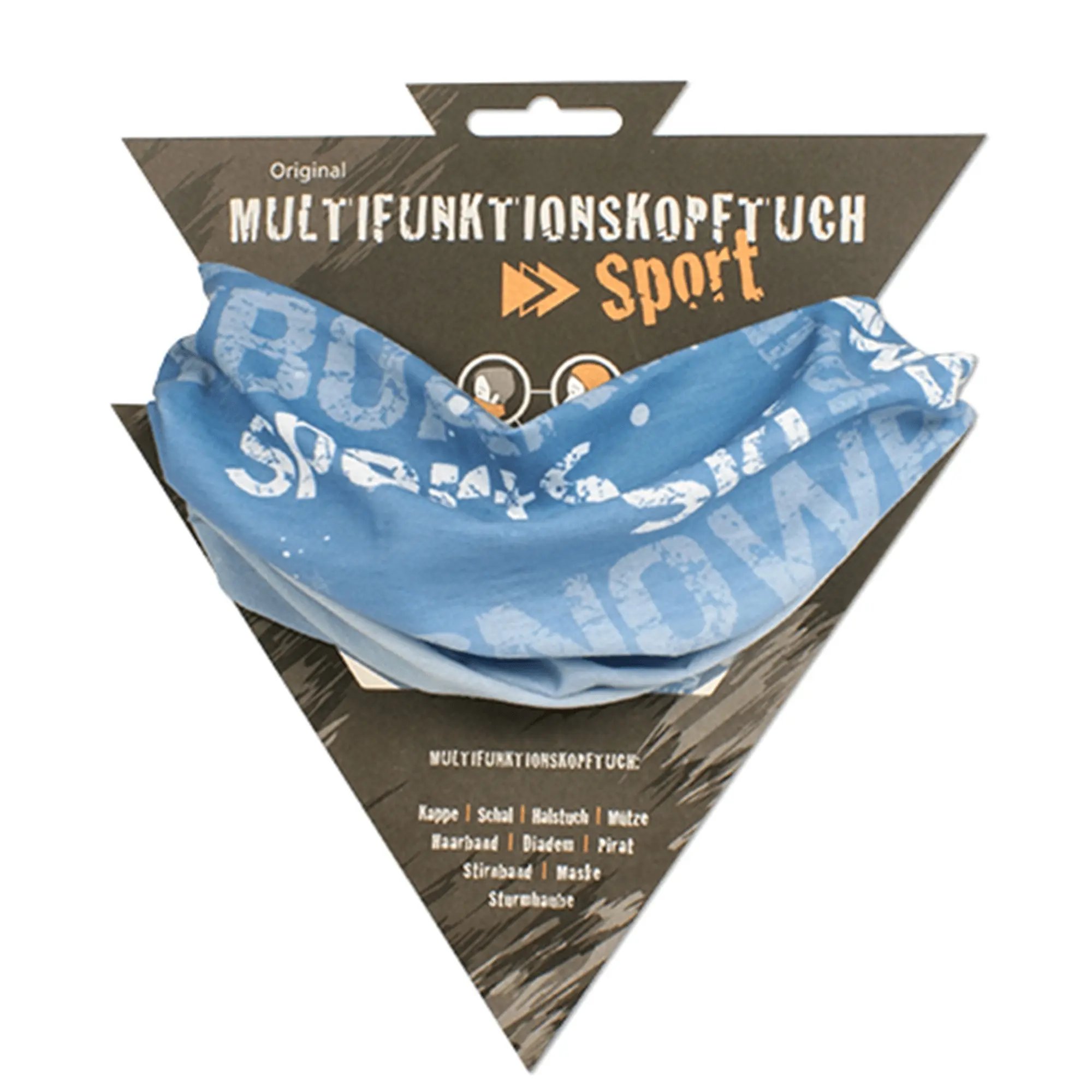 Sublistar® Multifunktionstuch/Schlauchtuch, Farbe Weiß, versch. Größen