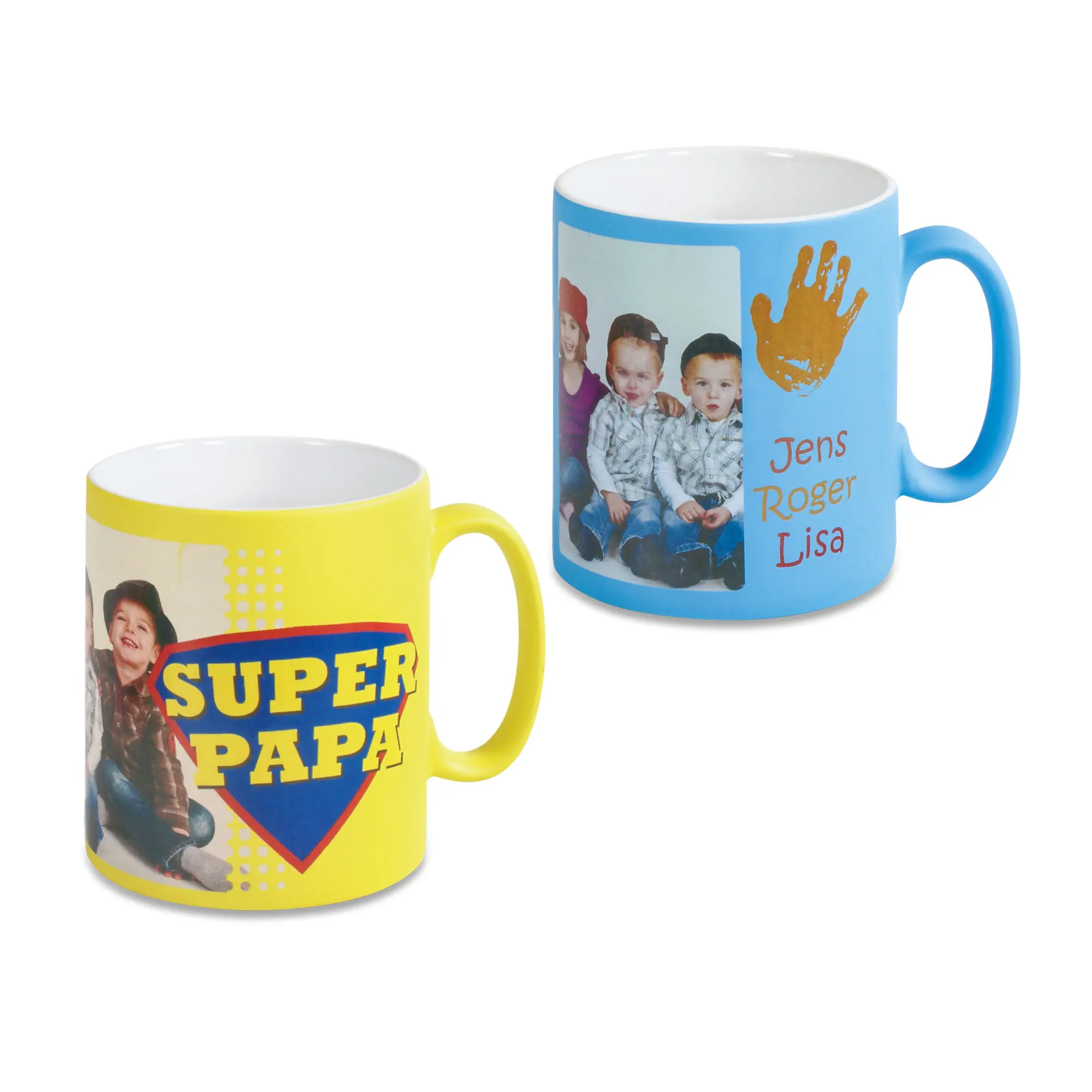 Keramiktasse matt für Tonertransfer, 10oz