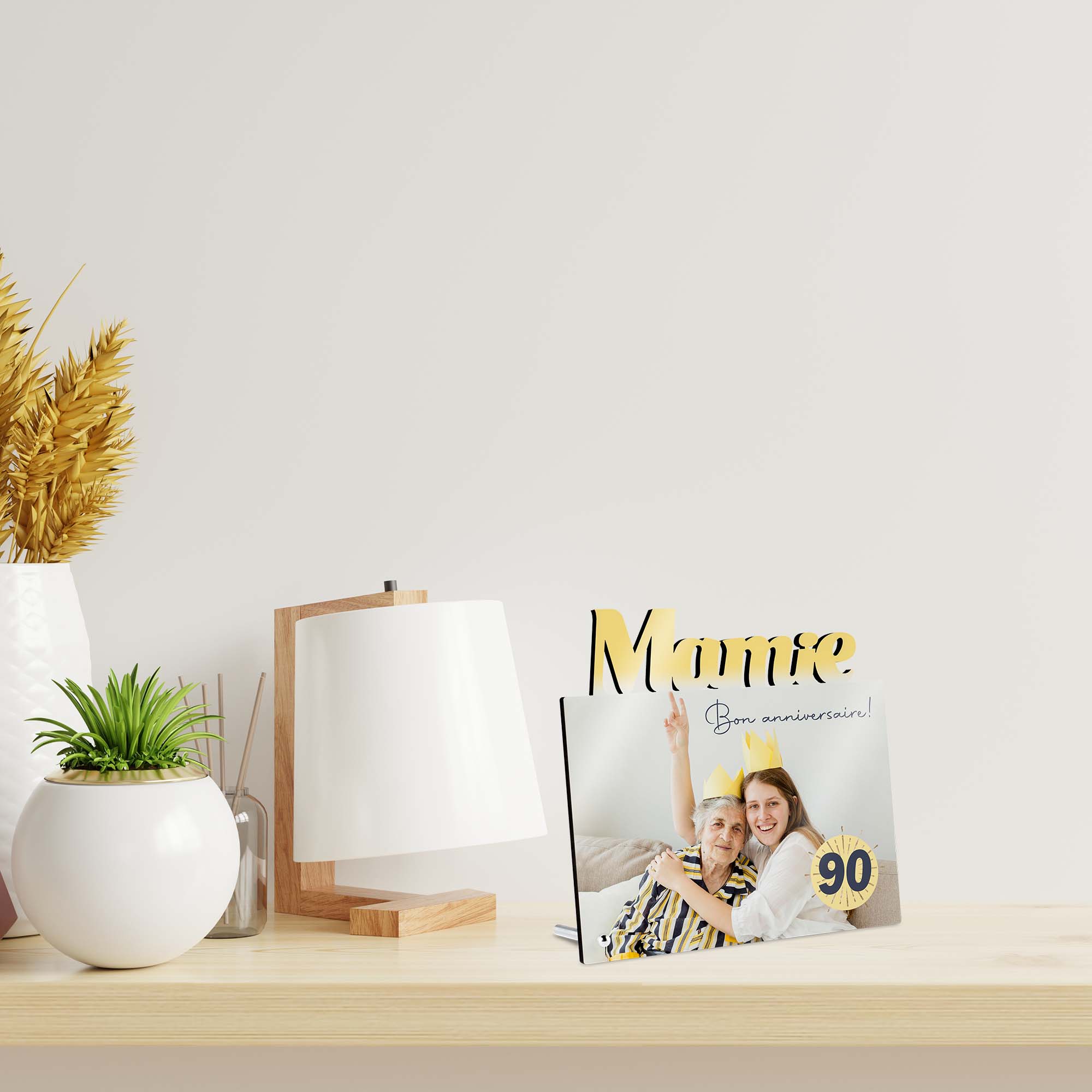 Cadre Émotif Sublistar® en MDF Mamie, 1 broche métallique, épaisseur de 6 mm, 100 pcs./carton