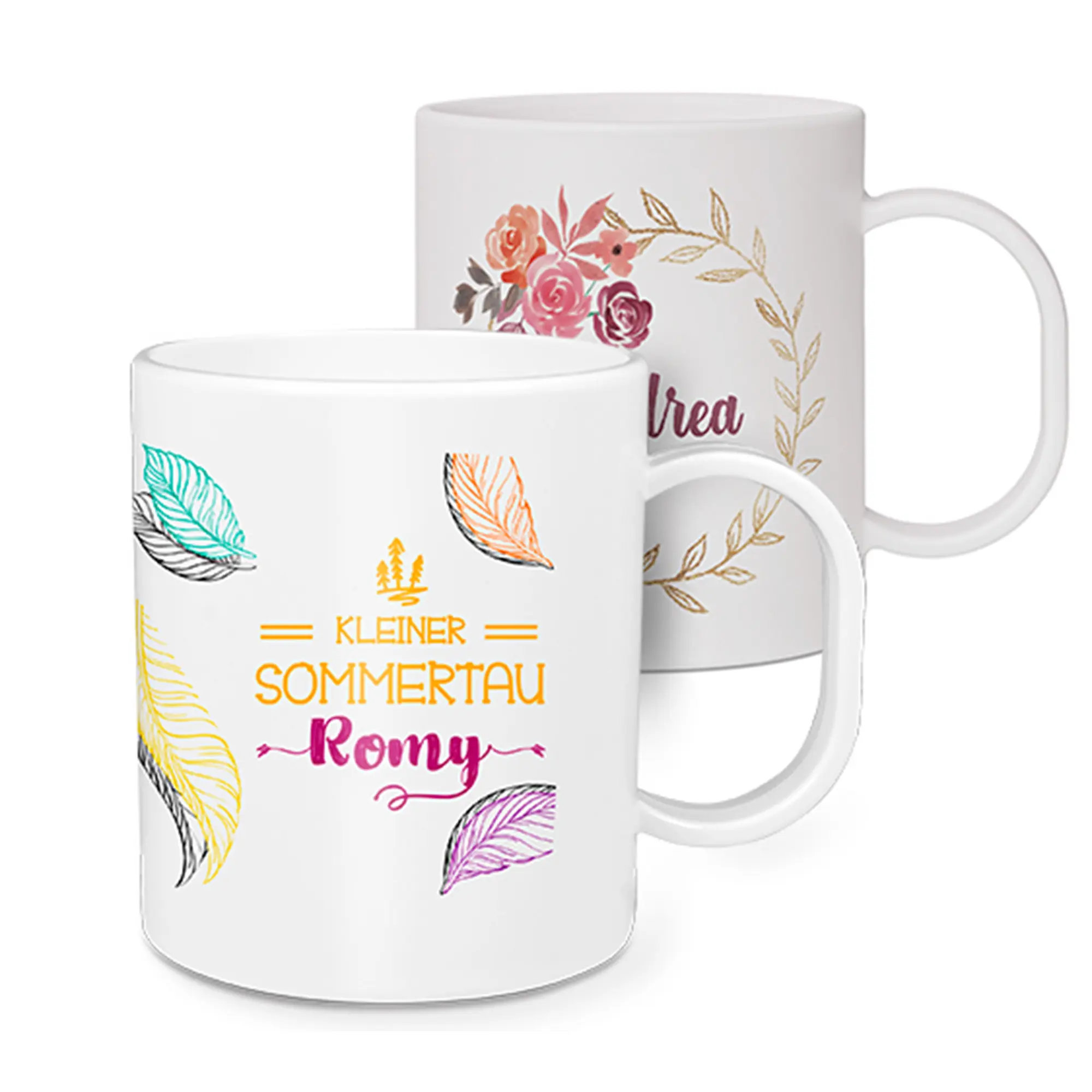 Kunststofftasse 11oz, versch. Ausführungen