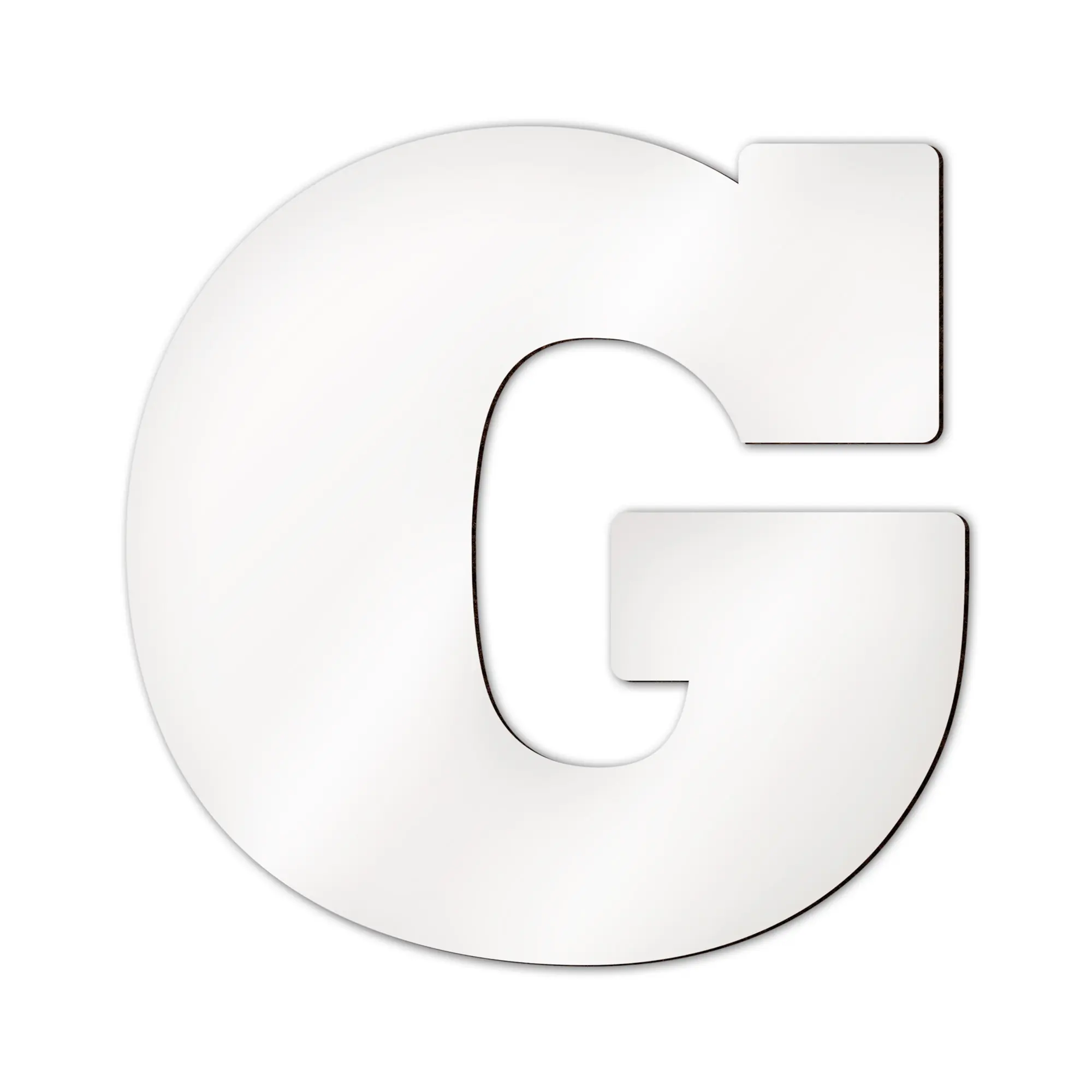 Sublistar® MDF Buchstaben und Sonderzeichen, Höhe 14 cm, 3 mm stark, 100 St./Karton