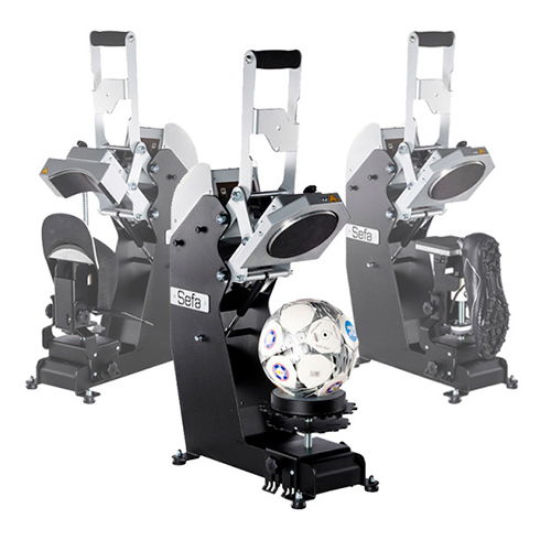 SEFA Presse à ballons CLAM BALL, avec ouverture automatique