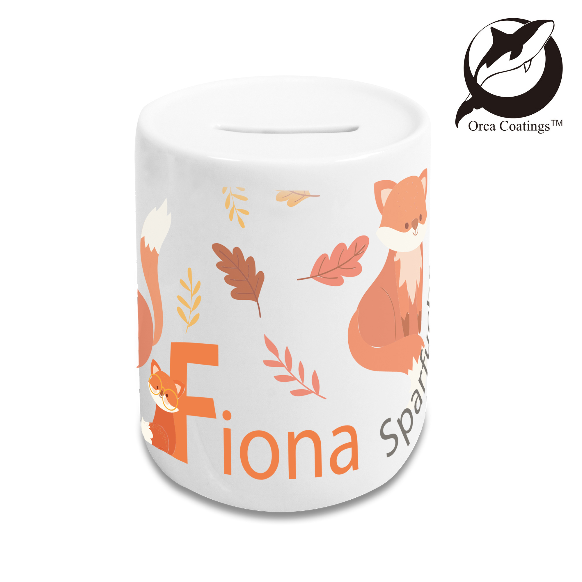 Tirelire pour transferts toner & sublimation, couleur blanc, 36 pcs./carton