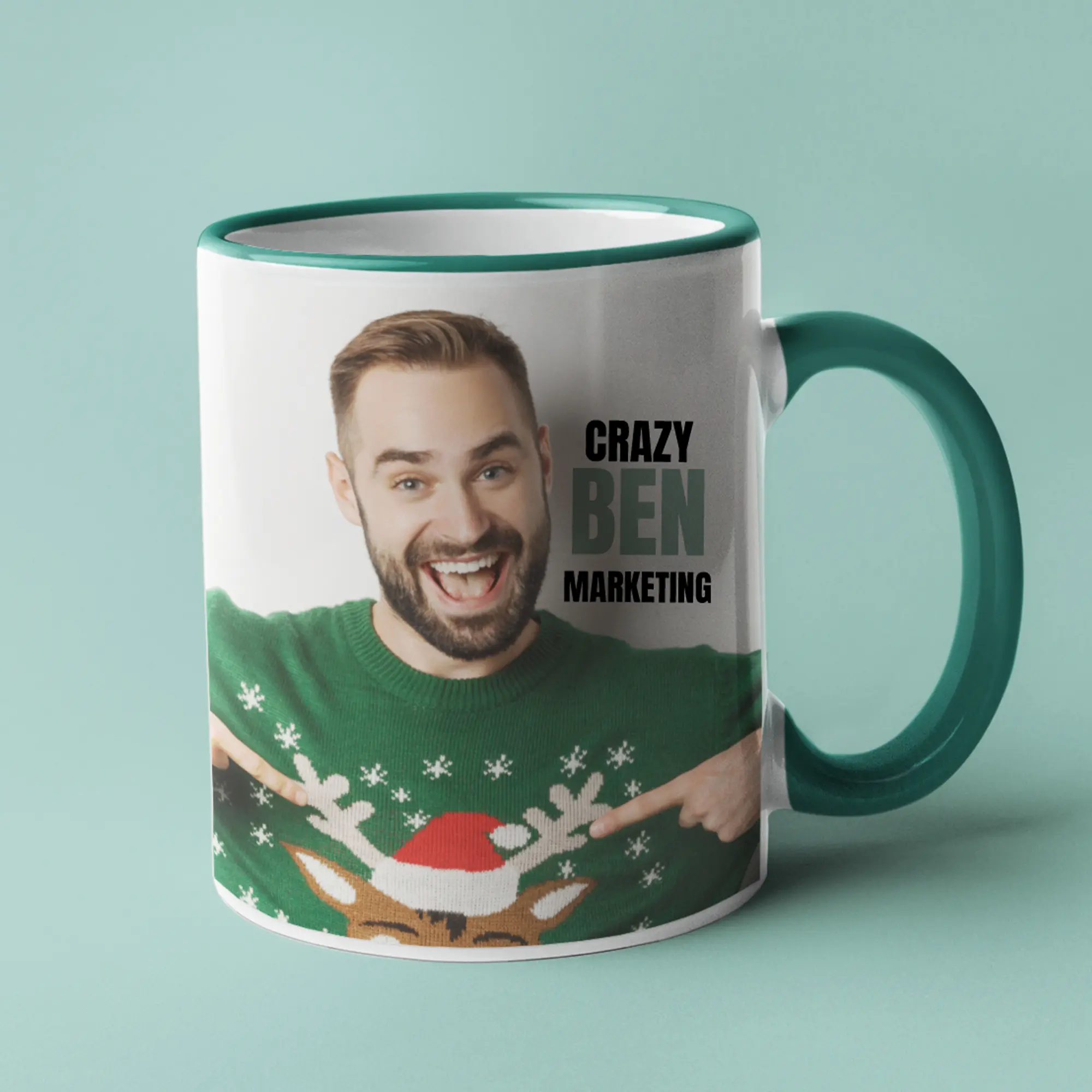 Keramiktasse RIM & HANDLE 11oz, Orca™ Coating, div. Farben