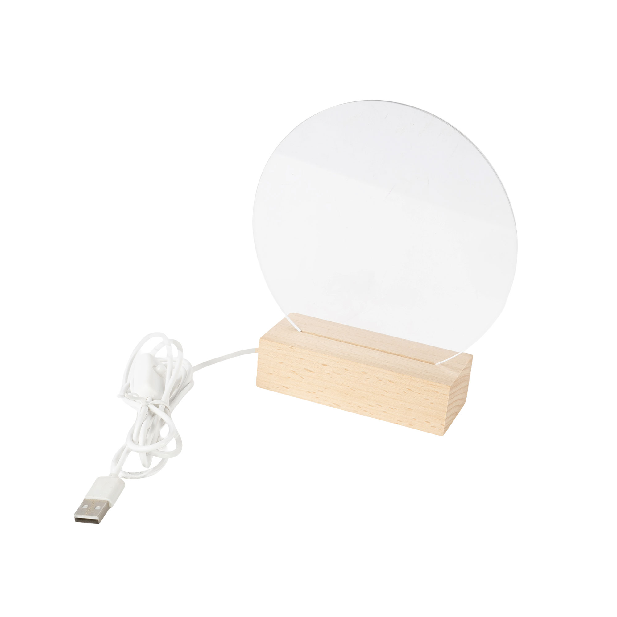 Présentoir rond en acrylique, différents bundles