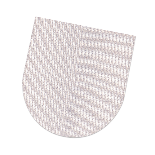 Étiquettes de patch blanc, diverses tailles et formes