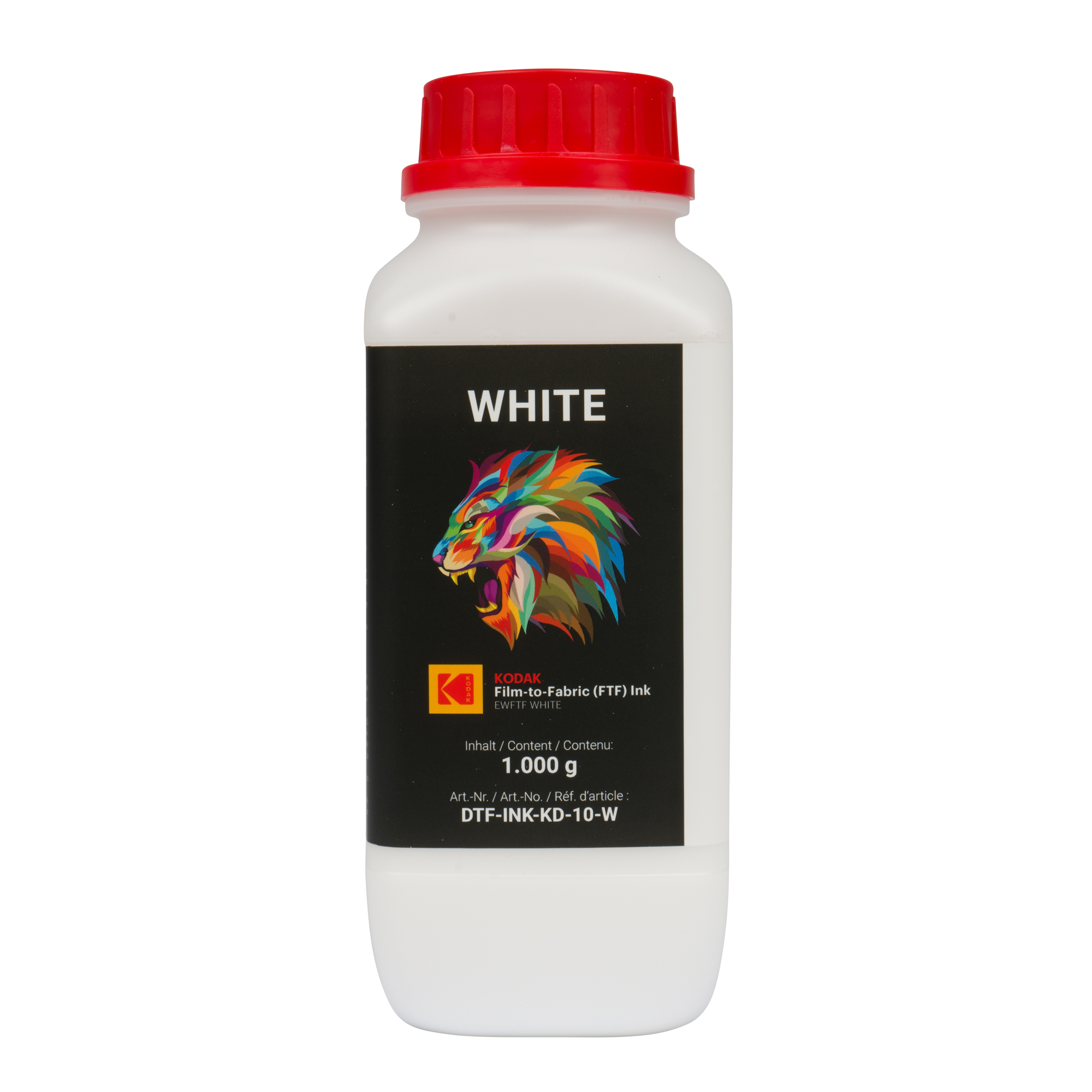 Kodacolor DTF/FTF Tinte, versch. Farben, 1.000-g-Flasche