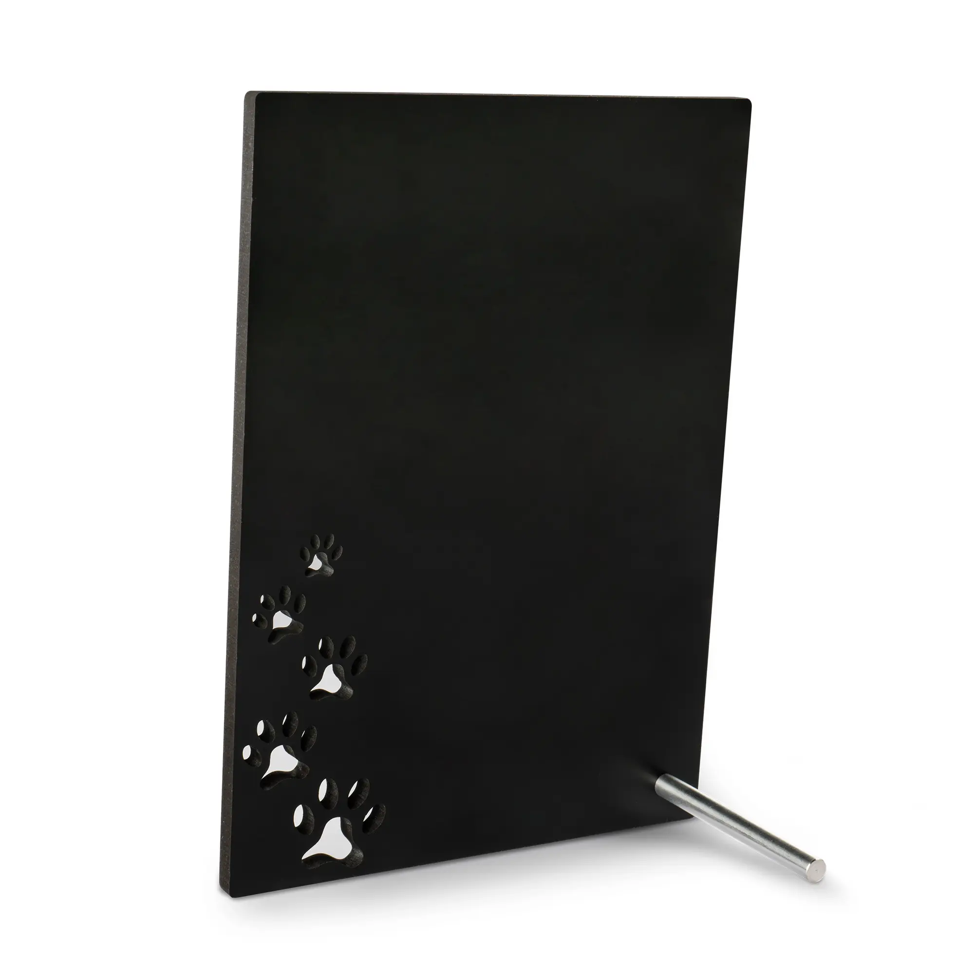 Sublistar® MDF Picture frame, design „Paws“, 13 x 18 cm, 6 mm thickness, Portrait format,