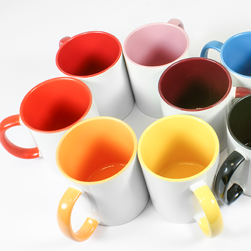 Startset TWO TONES & HANDLE 11oz, Orca™ Coating, 36 Tassen, farblich sortiert