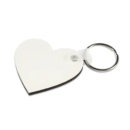 Sublistar® MDF Schlüsselanhänger weiß-glänzend, beidseitig bedruckbar, div. Größen