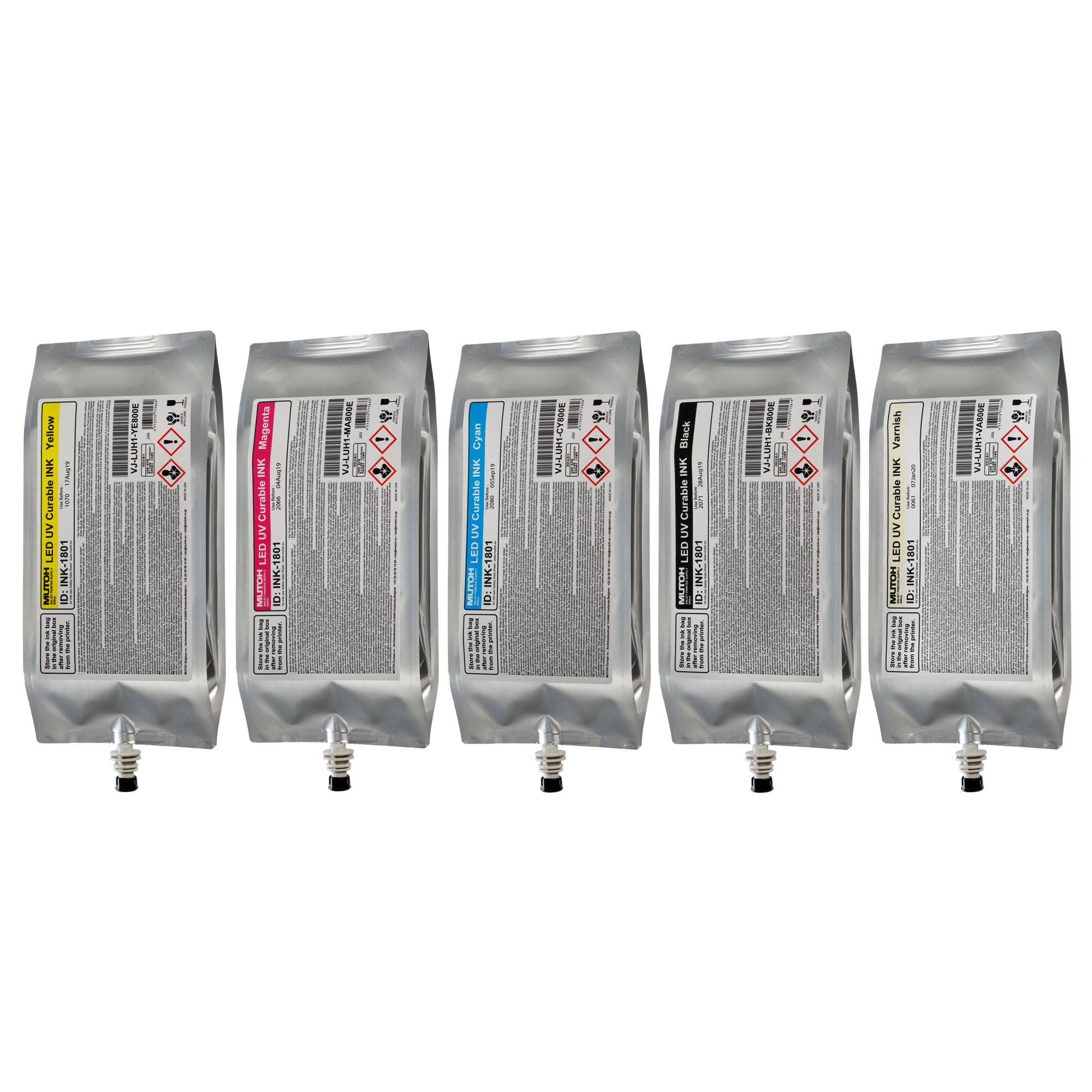 UH21 Hard LED UV Ink, div. Farben, 800-ml-Beutel