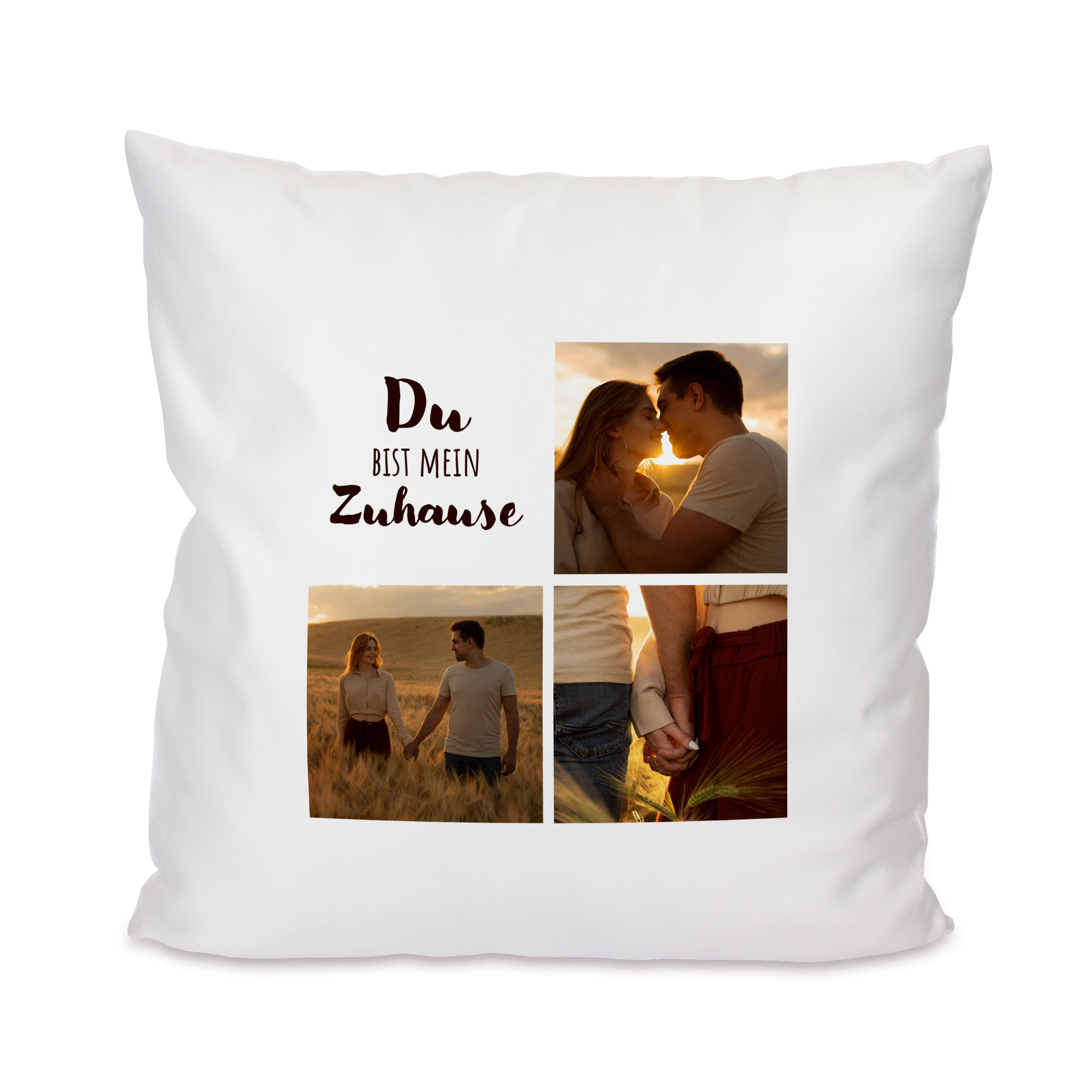 Sublistar® Kissenbezug weiß satiniert aus 100% Polyester, div. Größen