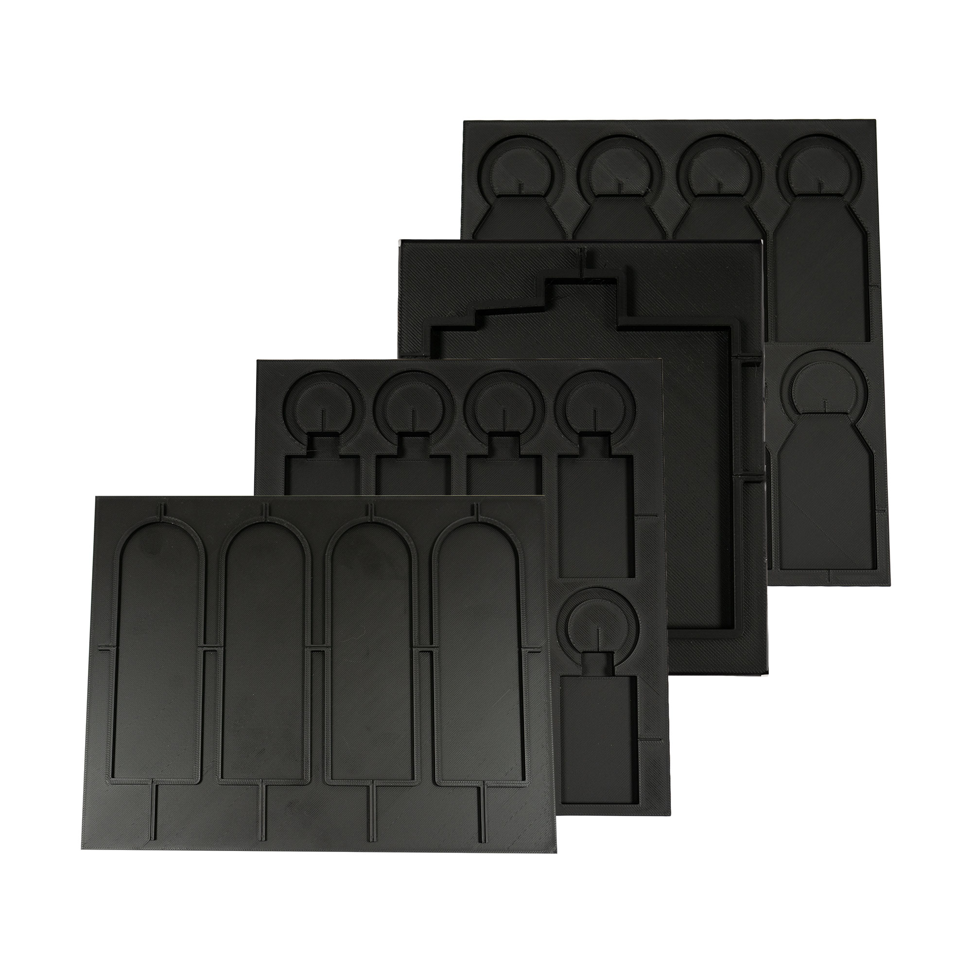 Jig/Adaptateur pour gravure laser & impression UV, divers modèles, aides au centrage incluses