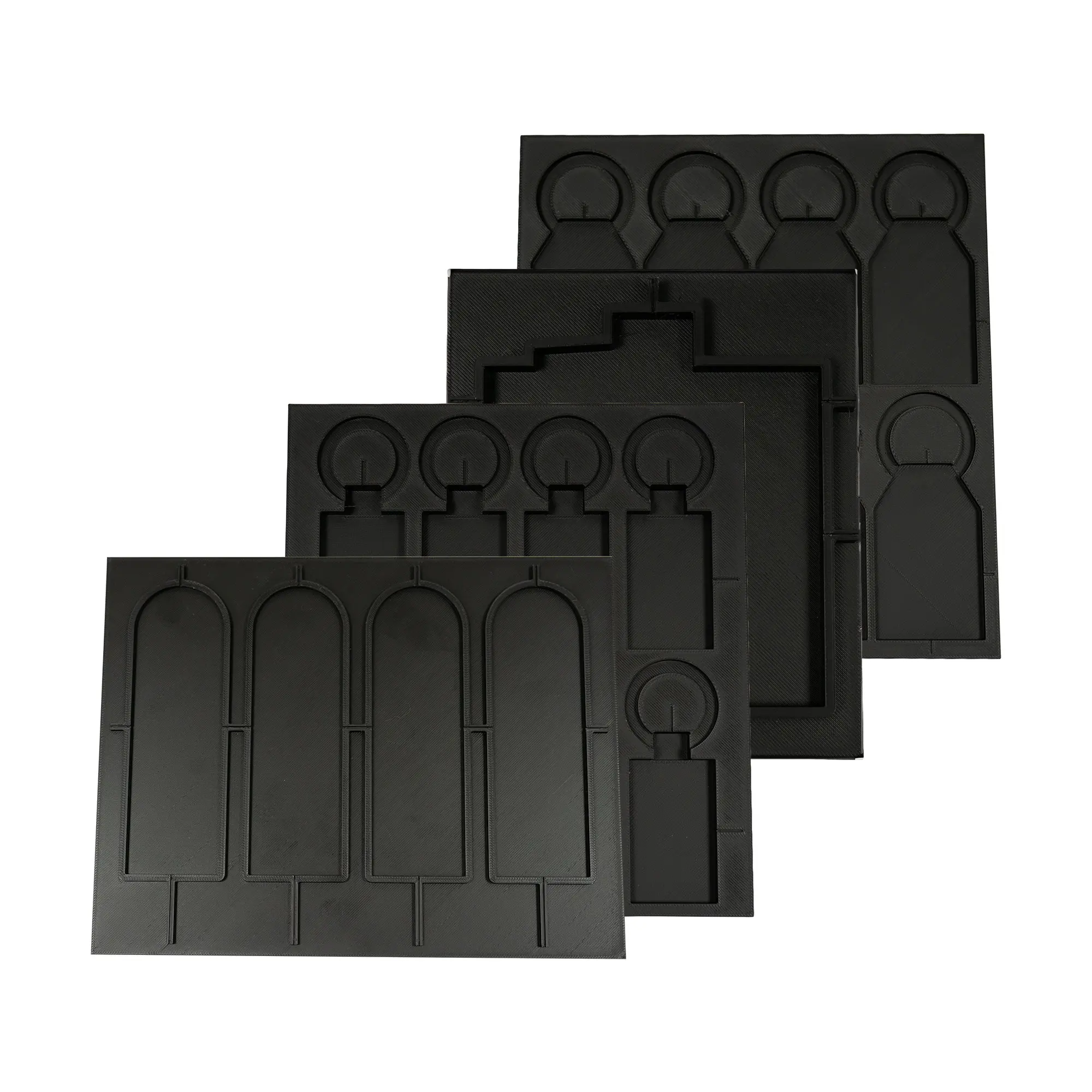 Jig/Adapter für Lasergravur & UV-Druck, div. Ausführungen, inkl. Zentrierhilfen