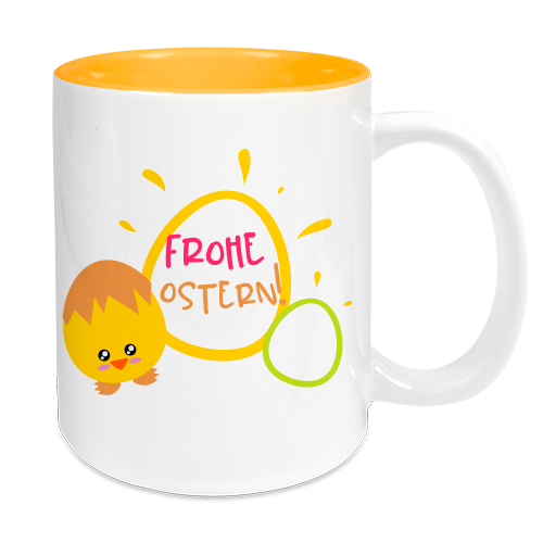 Tasse en céramique TWO TONES 11oz, Sublistar®-Coating, diverses couleurs