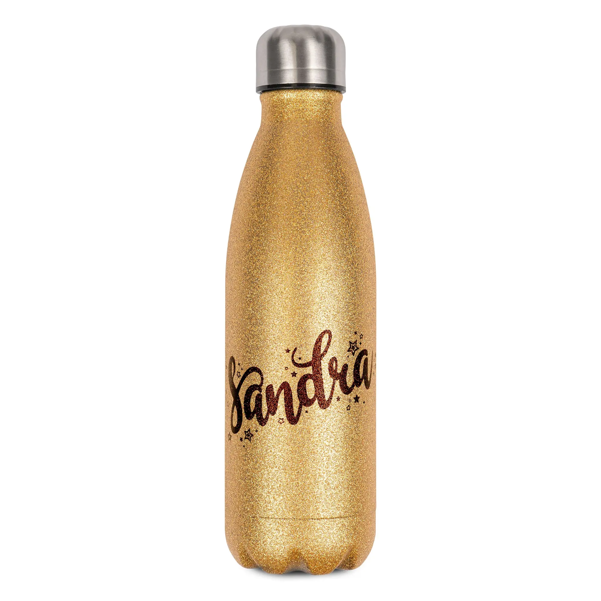 Edelstahl-Thermoflasche, 500 ml, mit SPARK-Oberfläche, verschiedene Farben