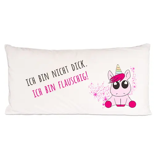 Sublistar® Kissenbezug flauschig aus 100% Polyester,  div. Größen