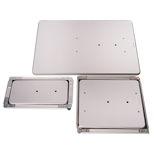 KIT mit 3 Snap-On Auflageplatten, diverse Ausführungen