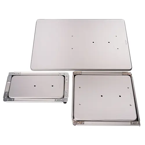 KIT mit 3 Snap-On Auflageplatten, diverse Ausführungen