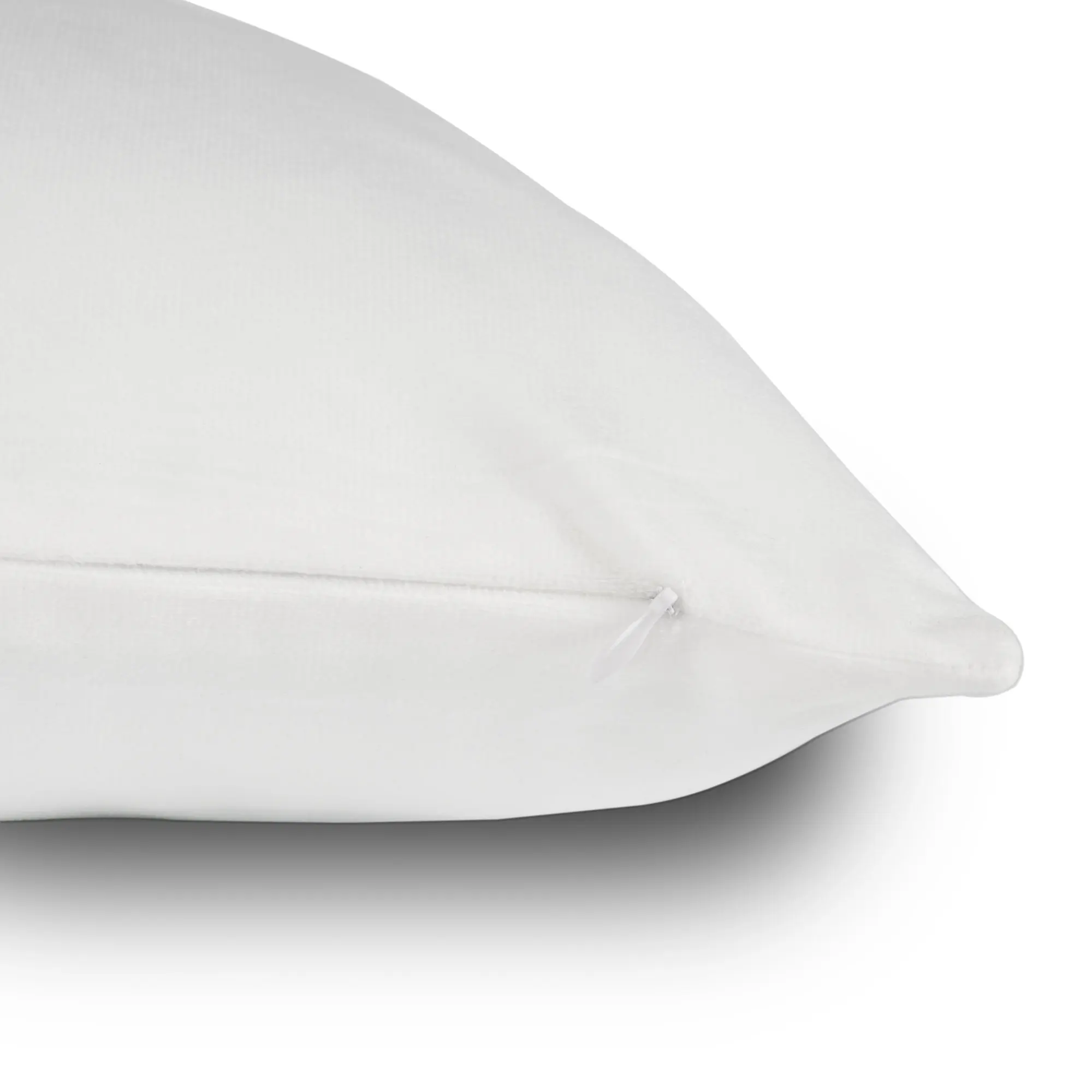 Sublistar® Housse de coussin blanche, douce et moelleuse, 100% polyester, diverses tailles