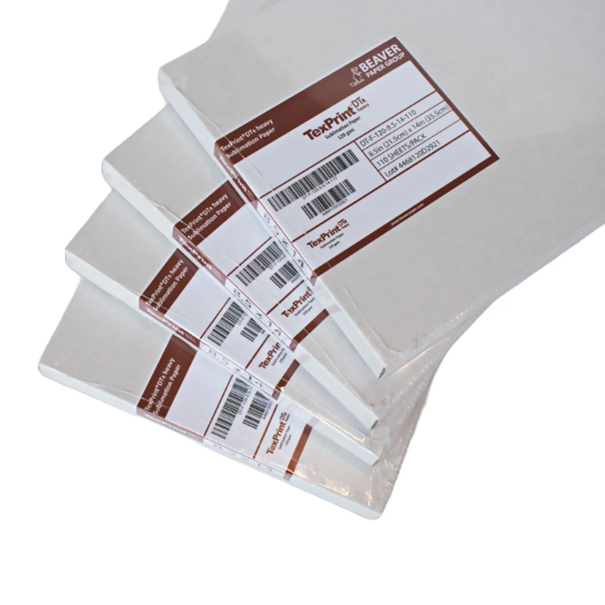 TexPrint® DT Heavy 120 g/sqm, Sublimation paper, various formats, 110 sheets/pack