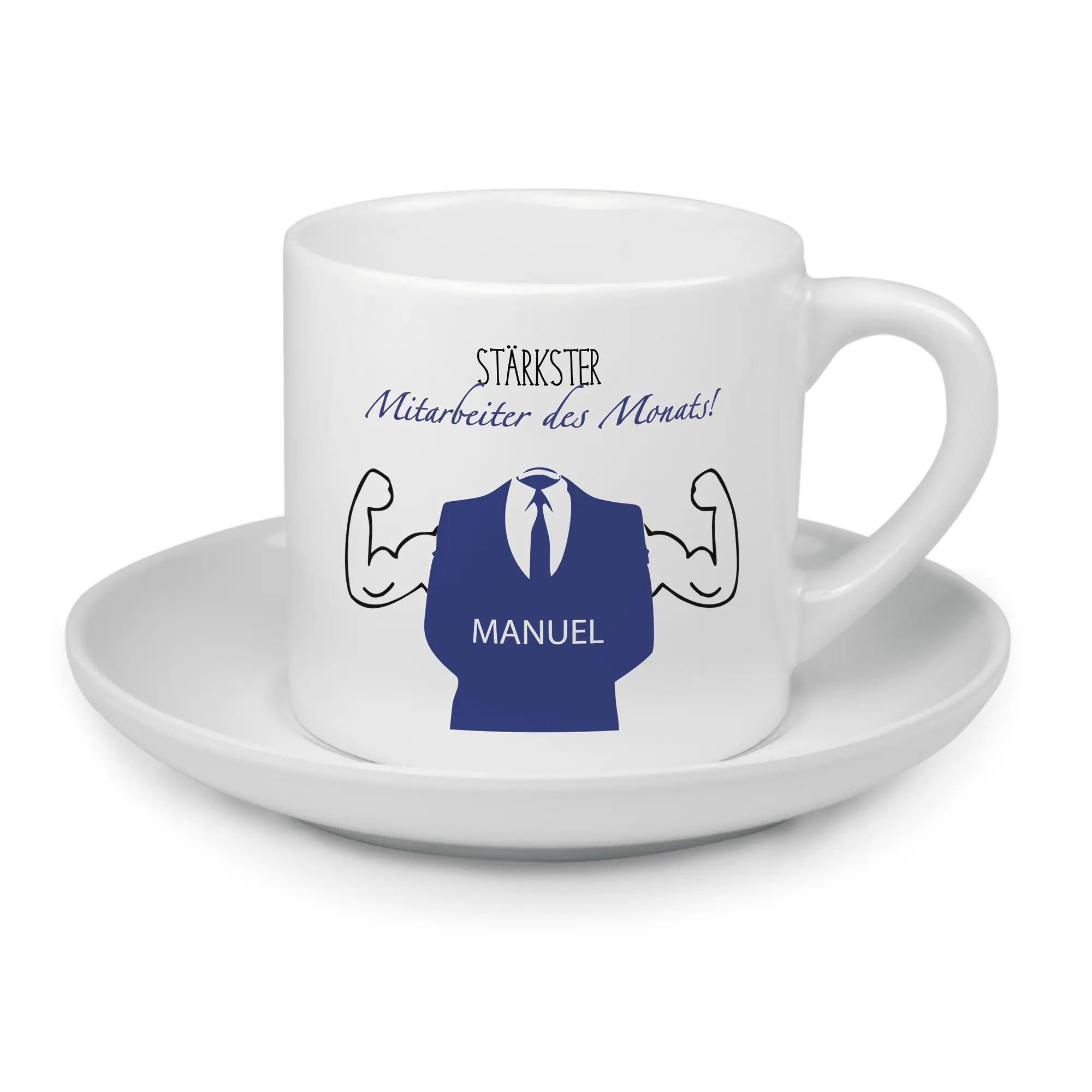 Espressotasse VERA 6oz, Sublistar™ Coating, spülmaschinengeeignet, 48 Set/Karton