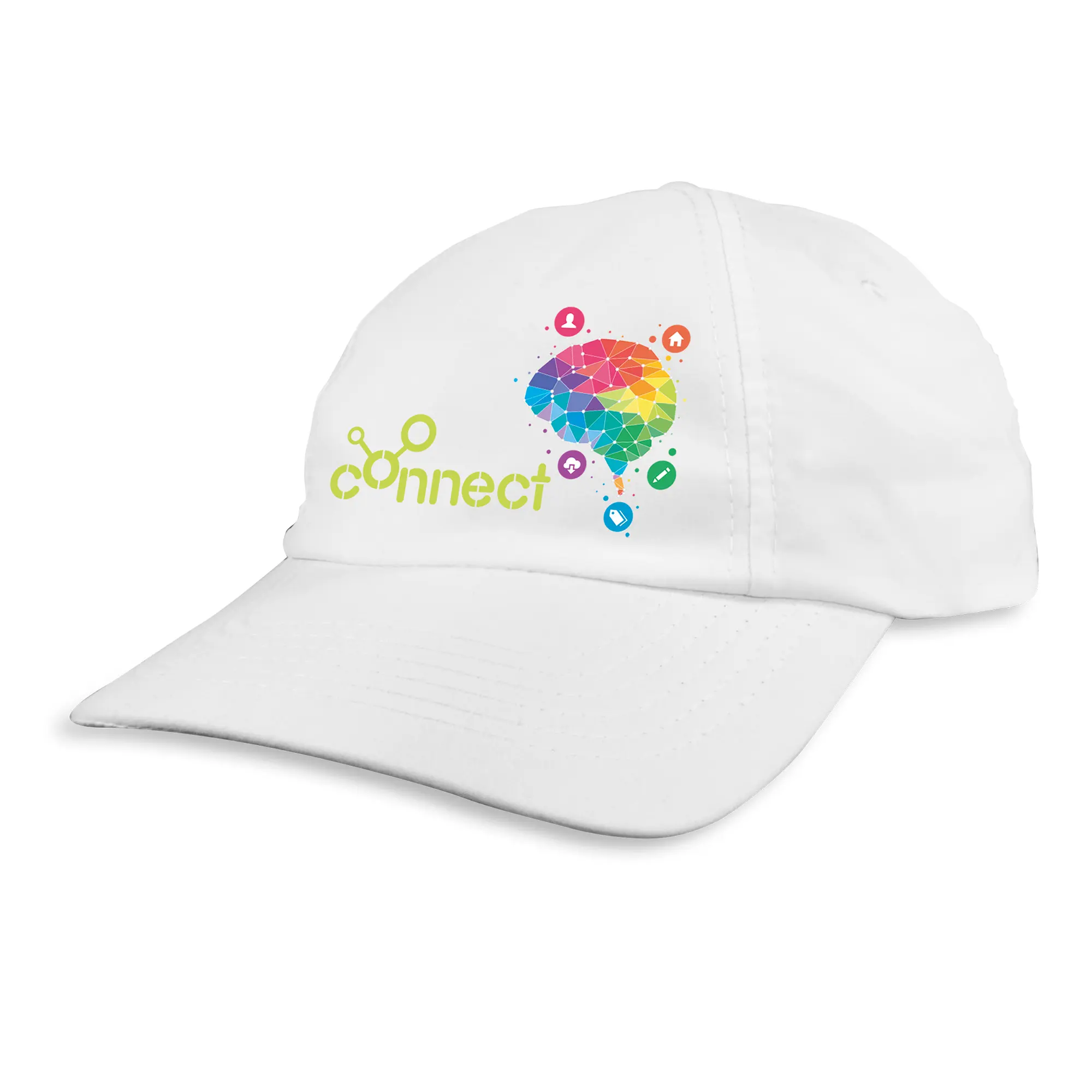 5-Panel Basecap mit Klettverschluss