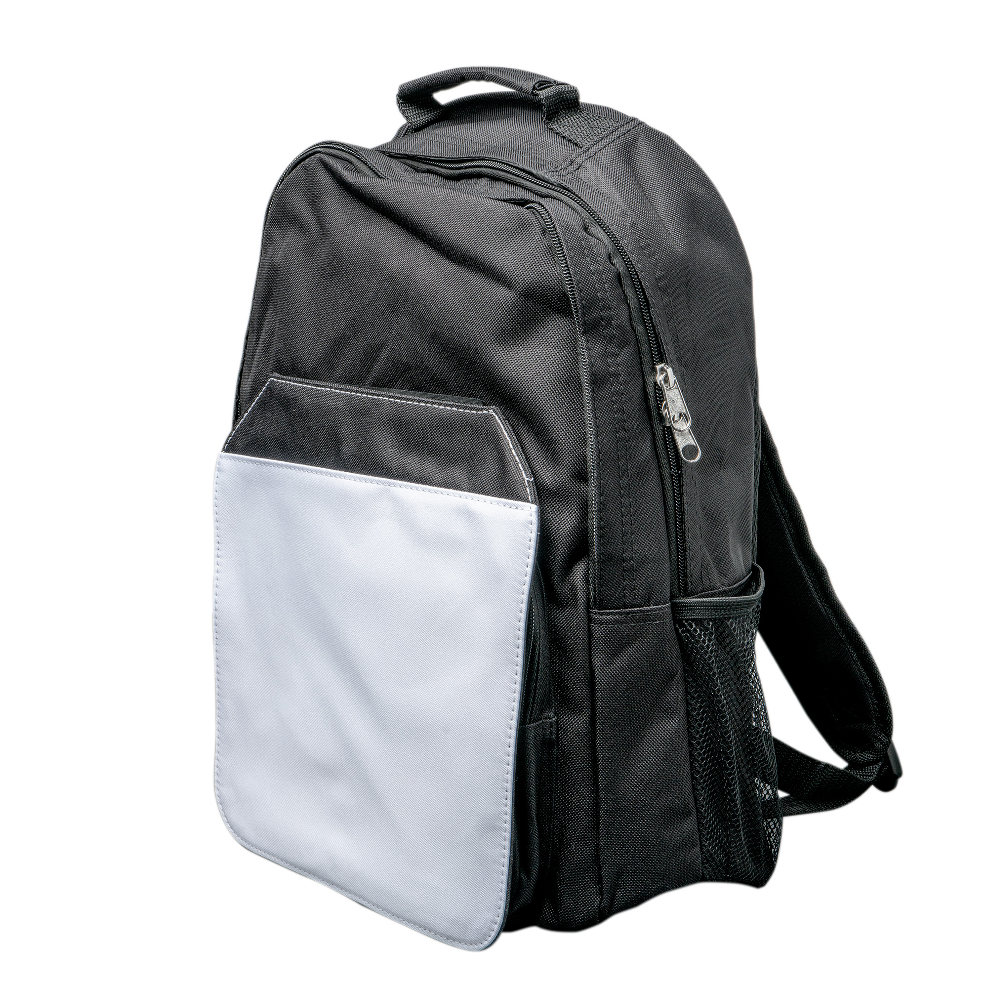Allrounder-Rucksack mit wechselbarer Lasche,  Schwarz, Größe (BxHxT) 300 x 450 x 170 mm,  15 St./Karton