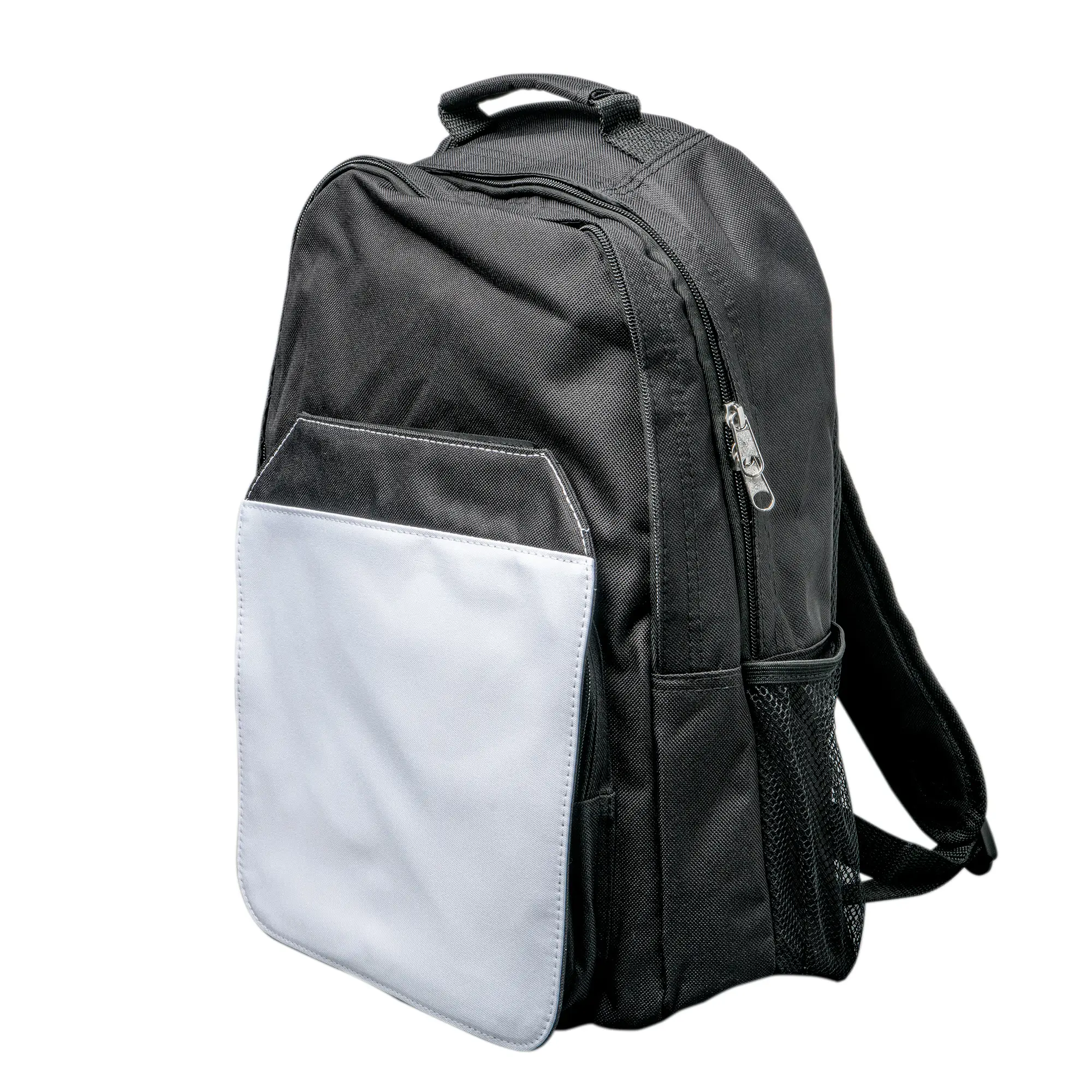 Allrounder-Rucksack mit wechselbarer Lasche,  Schwarz, Größe (BxHxT) 300 x 450 x 170 mm,  15 St./Karton